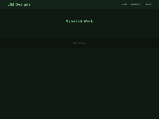portfolio screenshot