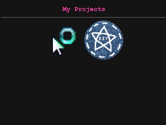 projects screenshot