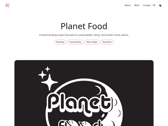 PlanetFood-Branding screenshot