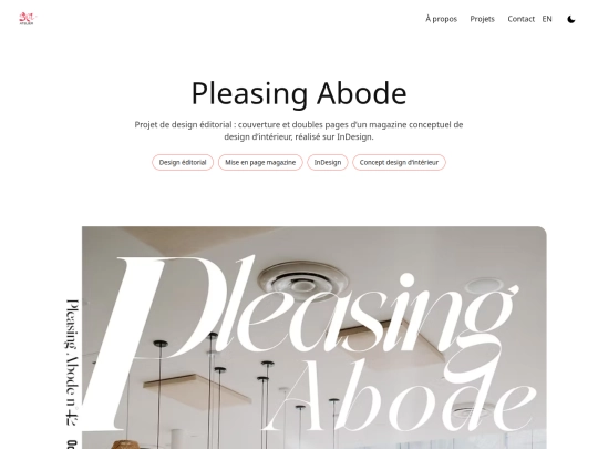 Pleasingabode-Magazinelayout-fr screenshot