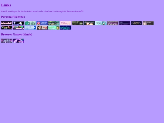 home/links screenshot