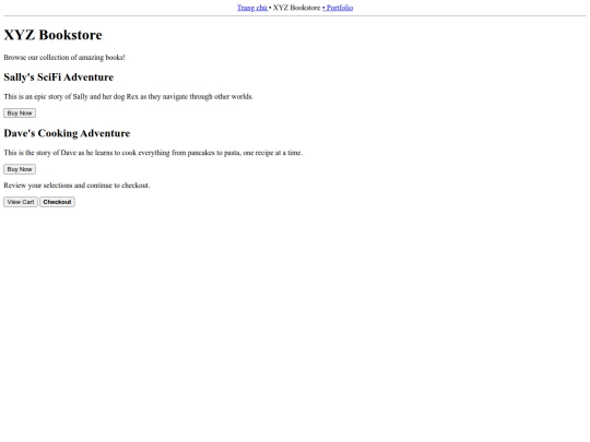 baitap/xyzbookstore screenshot