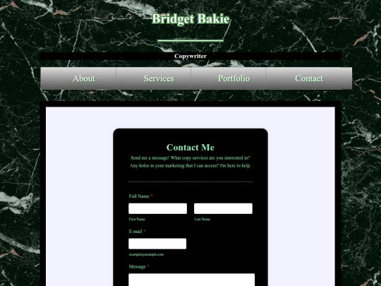 contact screenshot
