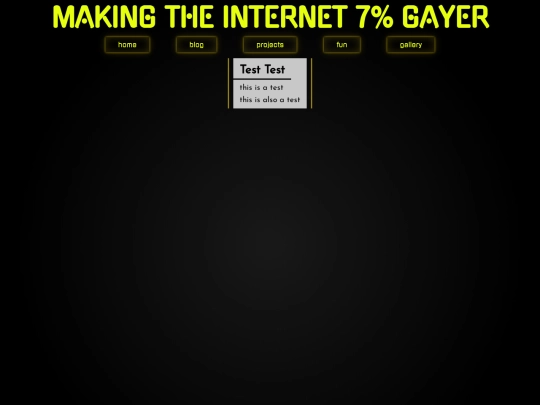 projects screenshot