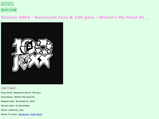 reviews/0001-0050/0004 - Basement Jaxx & 100 gecs - Where’s My Head At _/0004-BasementJaxx100gecs-WheresMyHeadAt_ screenshot