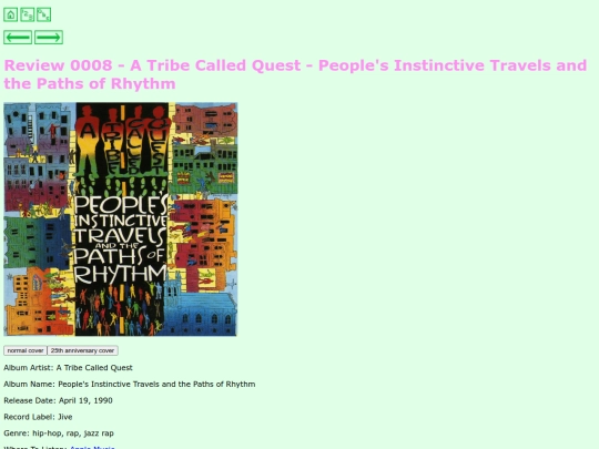 reviews/0001-0050/0008 - A Tribe Called Quest - People's Instinctive Travels and the Paths of Rhythm/0008-ATribeCalledQuest-PeoplesInstinctiveTravelsandthePathsofRhythm screenshot