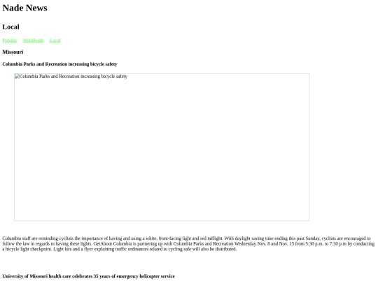NadeNewsLocal screenshot
