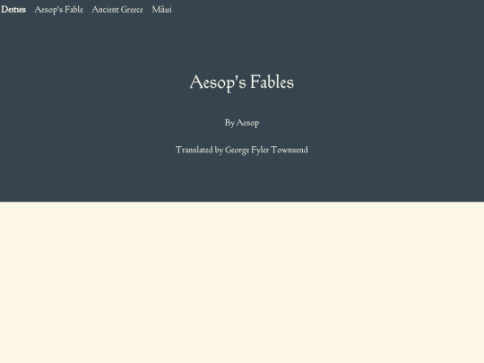 aesops-fables screenshot