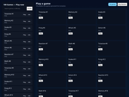 100games screenshot