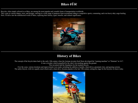 Bikes screenshot