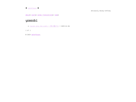 tags/yoasobi/page/1 screenshot