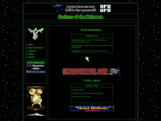 paranormal-terminology screenshot