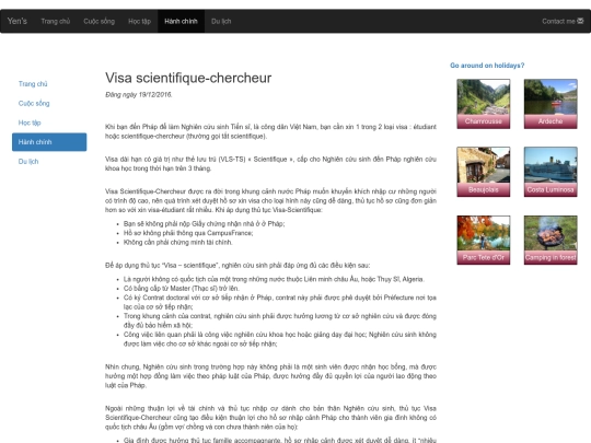 Visa_Scientifique screenshot