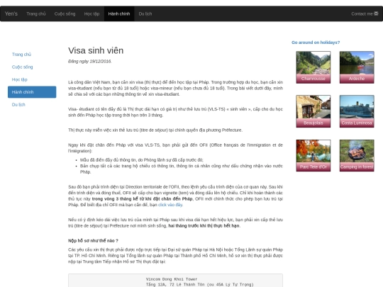 Visa_Sinhvien screenshot