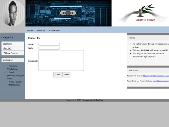 contactus screenshot