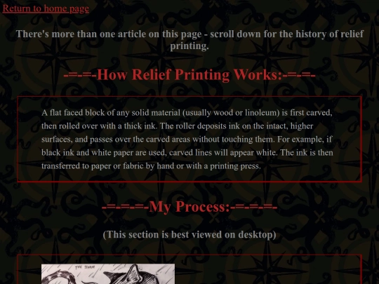 Subpages/ReliefPrint screenshot