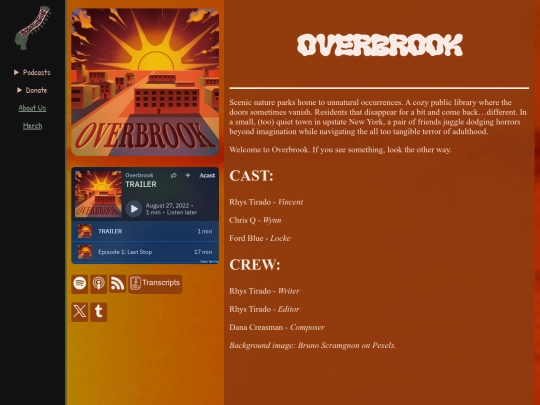 overbrook screenshot