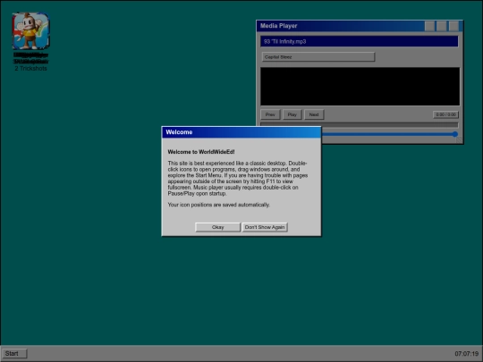 test screenshot