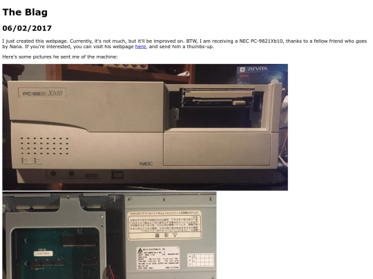 blag screenshot