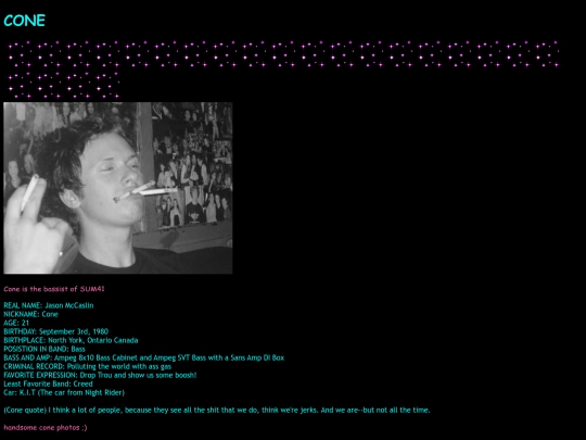 coneinfo screenshot