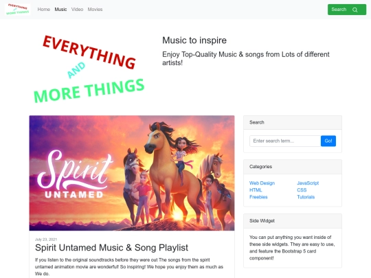 music screenshot