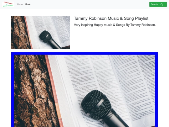 music/playlist/tammy-robinson screenshot