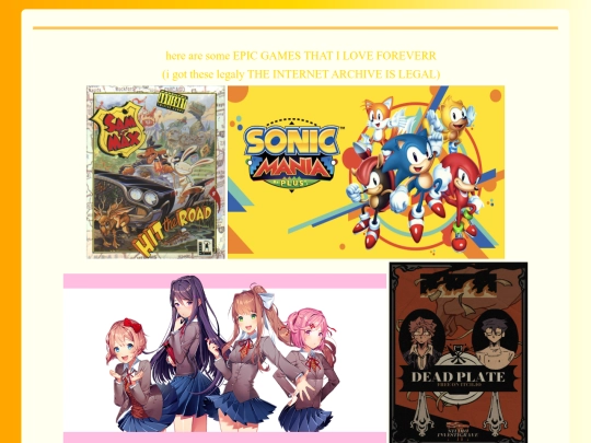 games screenshot