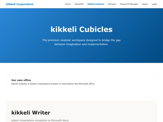 cubicles screenshot