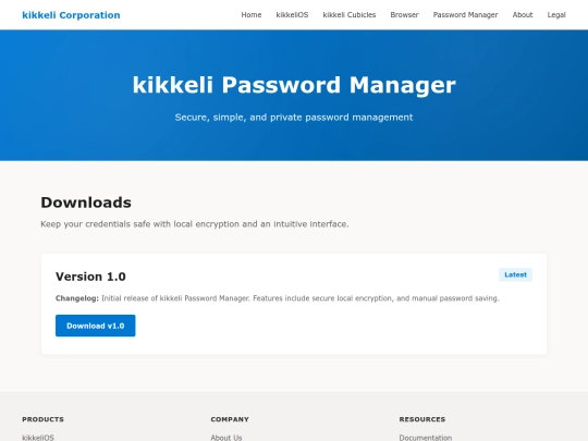 kikkelipassword screenshot
