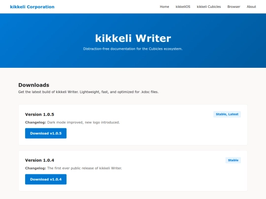 writer screenshot
