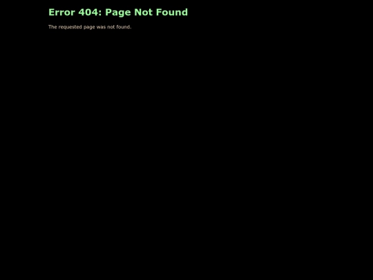 not_found screenshot