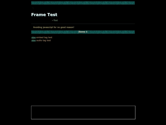 test/frame_test screenshot