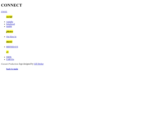 links screenshot