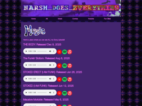 music screenshot