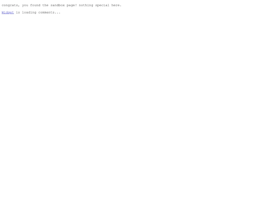 sandbox screenshot