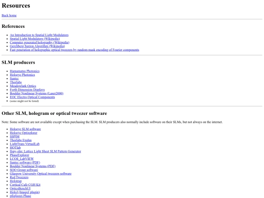 resources screenshot