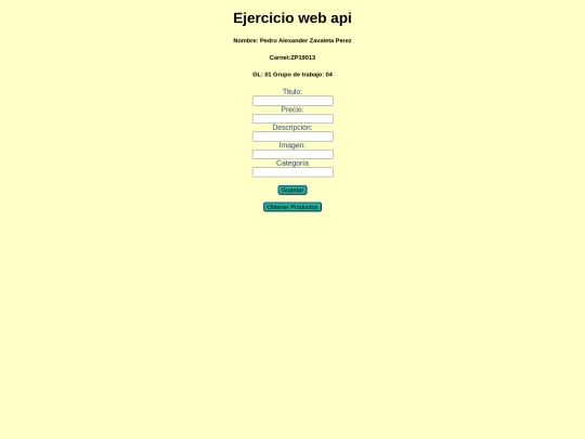 apiwebsiteZP19013v2 screenshot