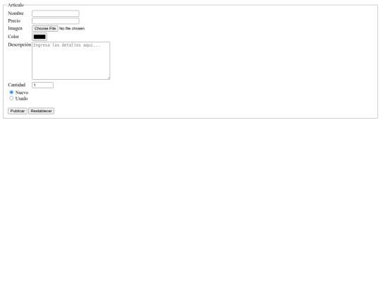 programacionweb/actividad2.12/Formulario screenshot