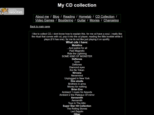 CDcollection screenshot