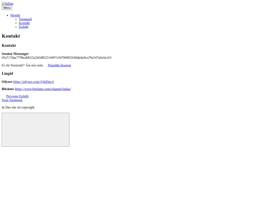 info screenshot