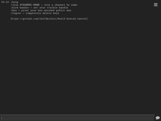 dirc screenshot