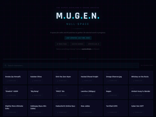 mugen screenshot