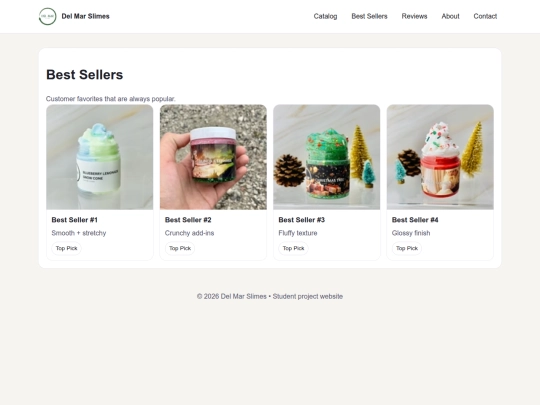 Final assignment/bestsellers screenshot