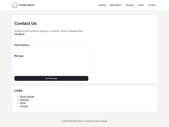 Final assignment/contact screenshot