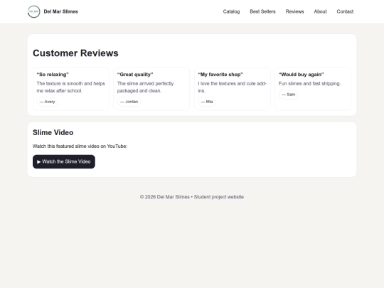 Final assignment/reviews screenshot