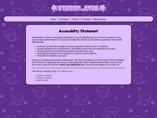 accessibility screenshot