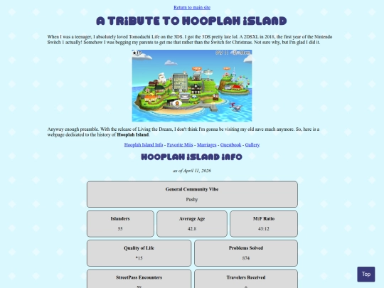 hooplah-island screenshot