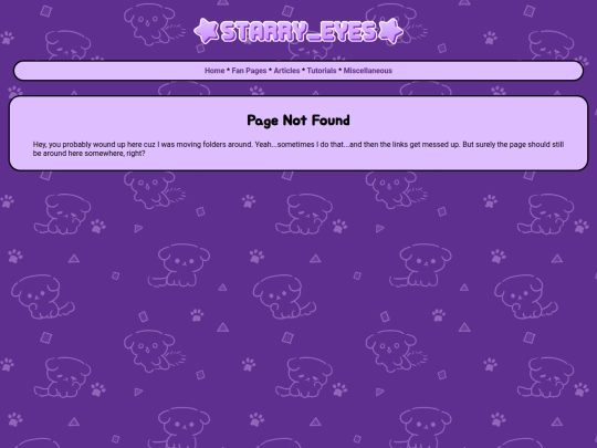 not_found screenshot