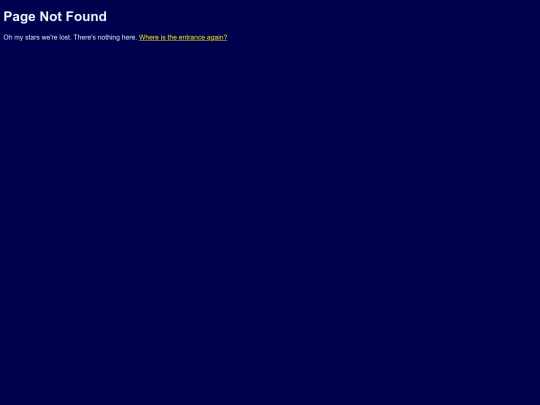 not_found screenshot