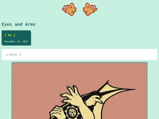gallery/2022pages/eyesandarms screenshot